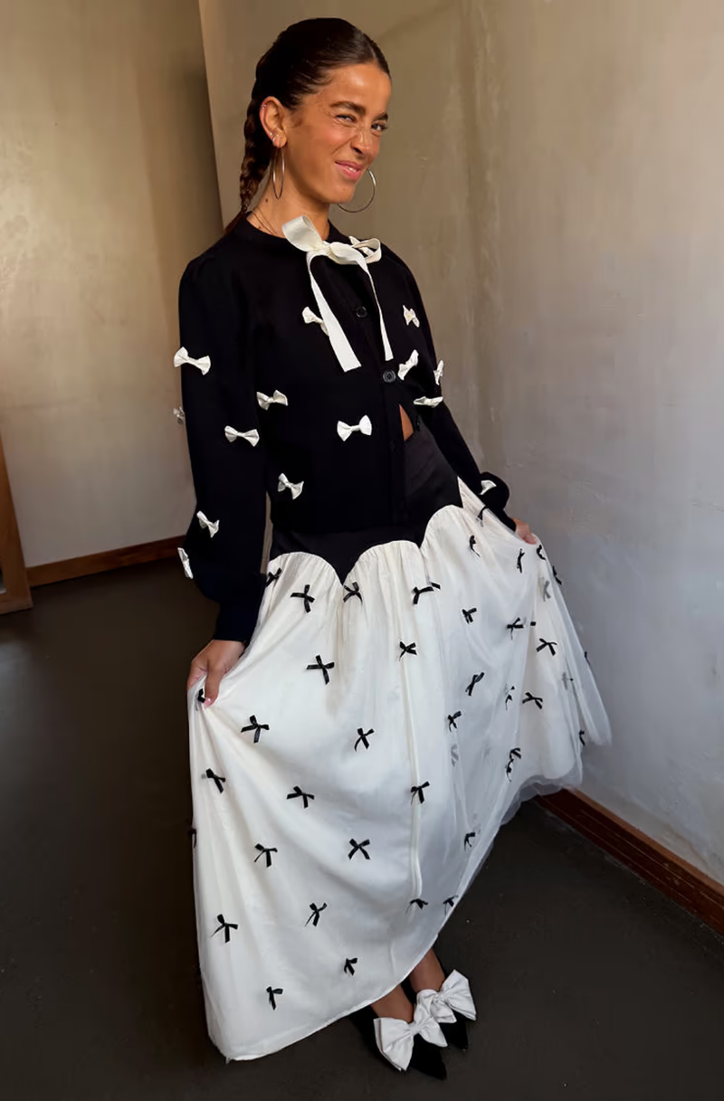 Monika Bow Skirt