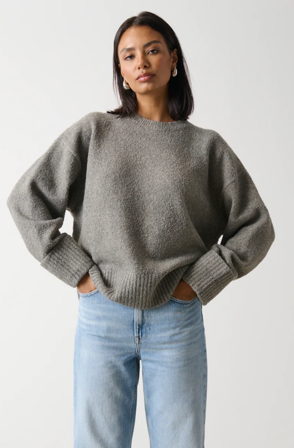 Camille Borg Knit Grey