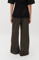 Asaka Studded Satin Pants
