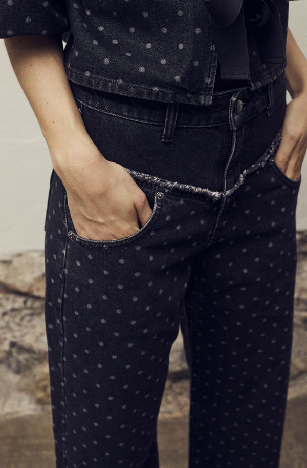 Block Dot Jeans