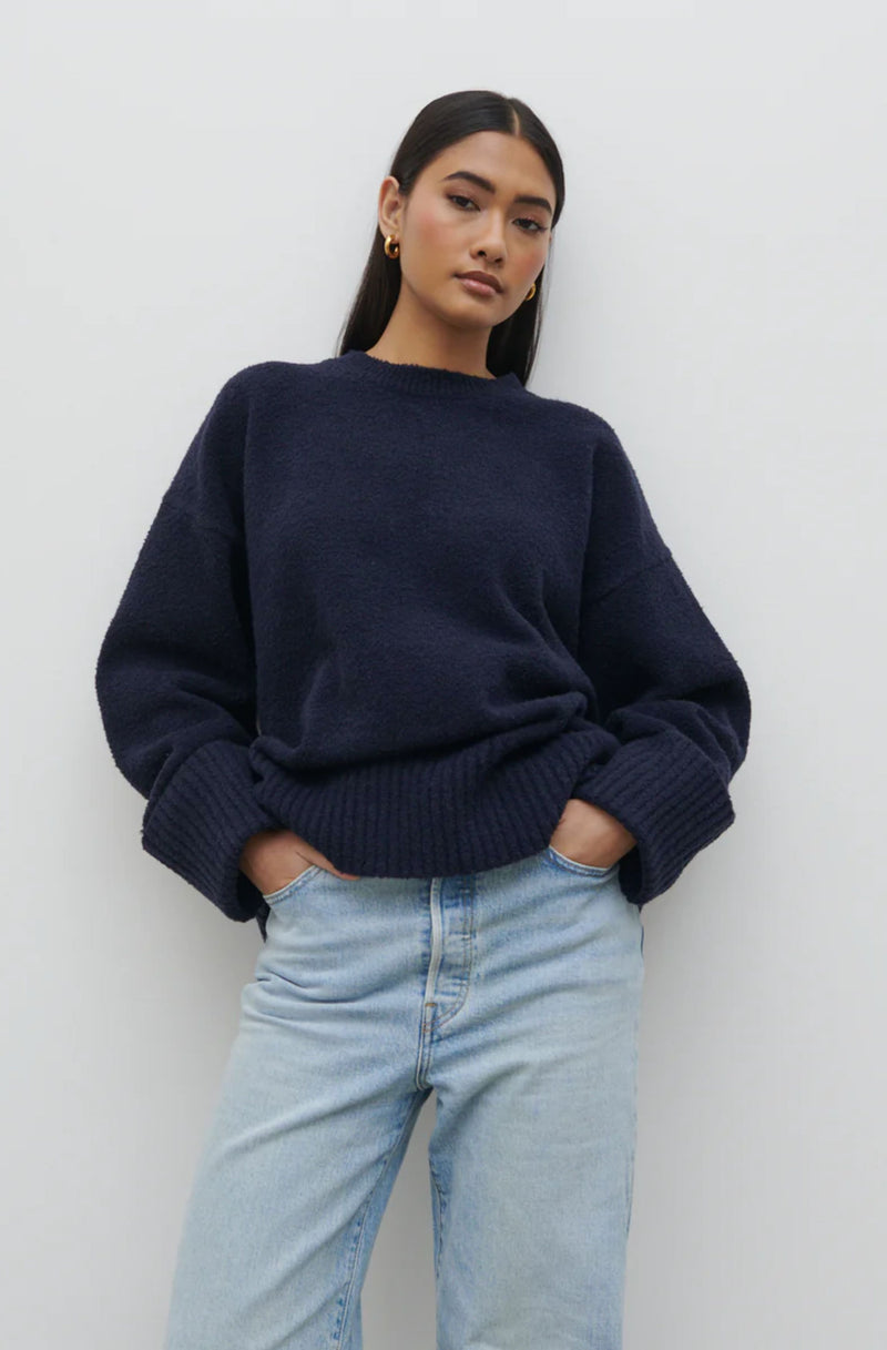 Camille Borg Knit Navy