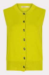 Tala Knit Vest Lime