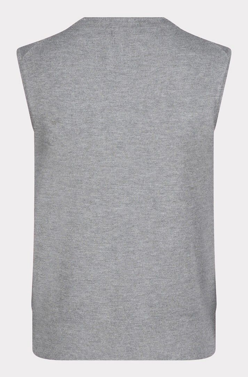 Tala Knit Vest Grey