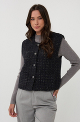 Lottie Tweed Gilet