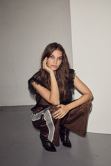 Astrid Track Pants Mocca
