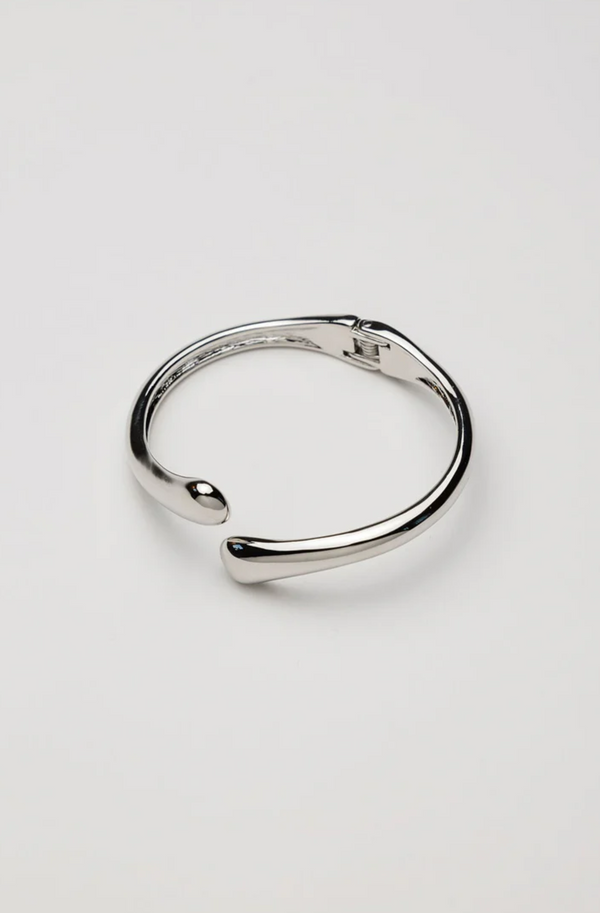 Twin Drop Bracelet Silver