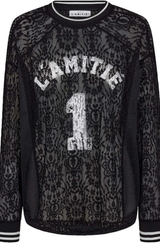 Espress Lace Jersey Top