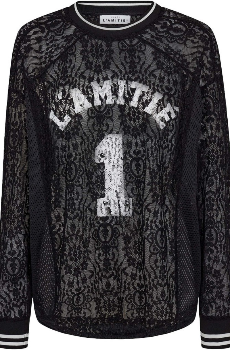 Espress Lace Jersey Top