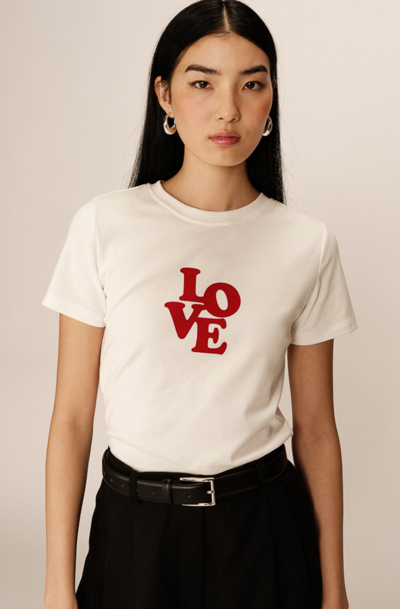 Poussin Tee White