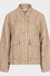 Lucia Tweed Bomber (Gold)