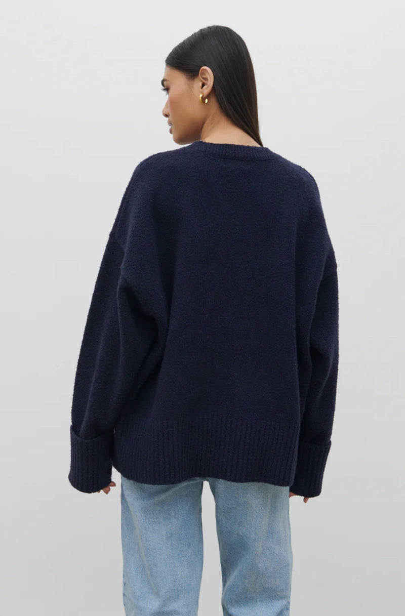Camille Borg Knit Navy