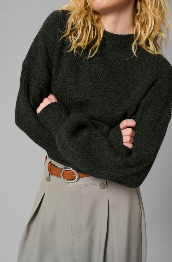Paloma Knit Pullover Grey