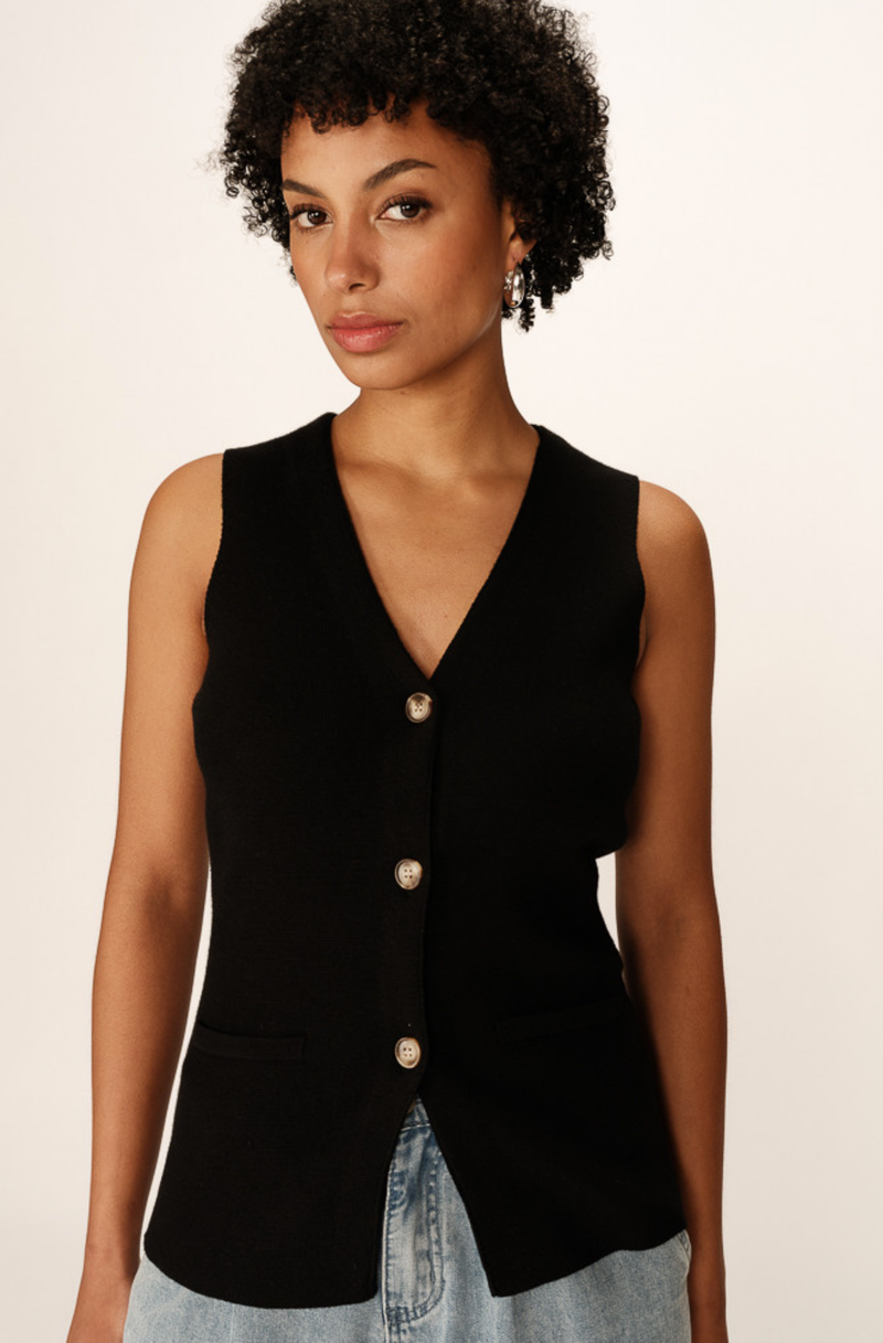 Panama Knit Waistcoat