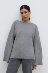 Quinn Slash Neck Knit