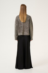 Saba Lurex Knit Greige