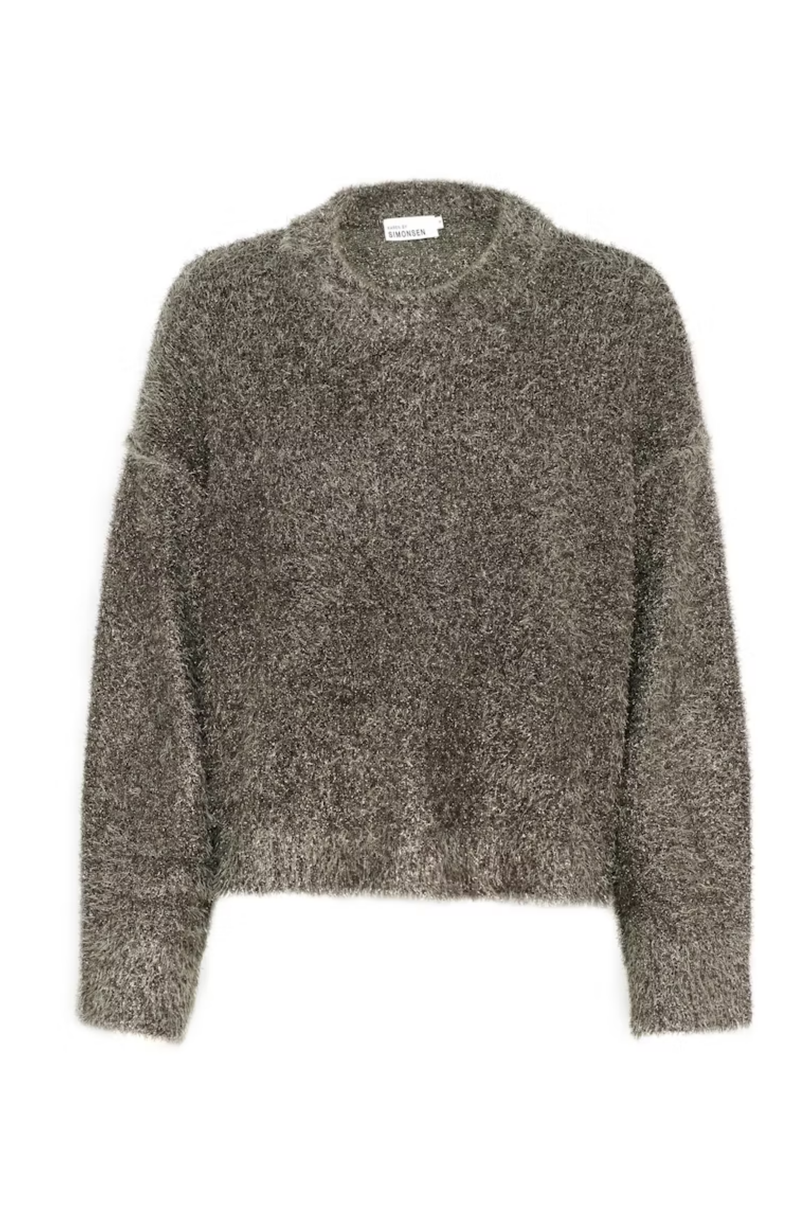 Saba Lurex Knit Greige