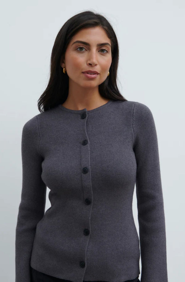 Shyla  Structure Cardigan Grey