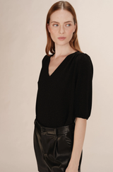 Timide Top Black