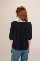 Timide Top Navy
