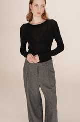 Toni Sheer Top Black