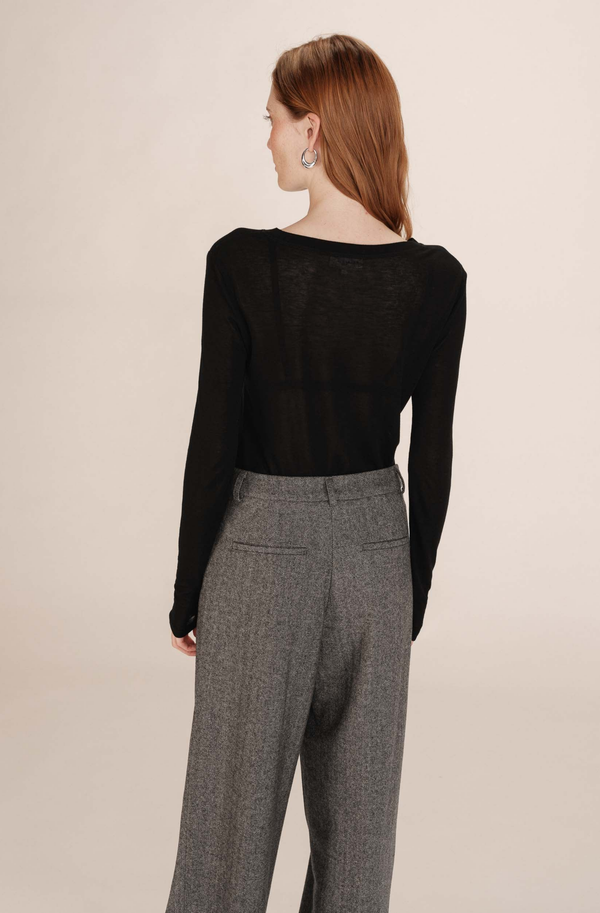 Toni Sheer Top Black