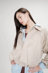 Verve Suede Bomber