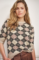 Cadence Argyle Knit