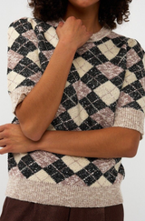 Cadence Argyle Knit