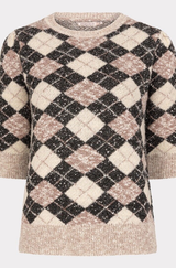 Cadence Argyle Knit