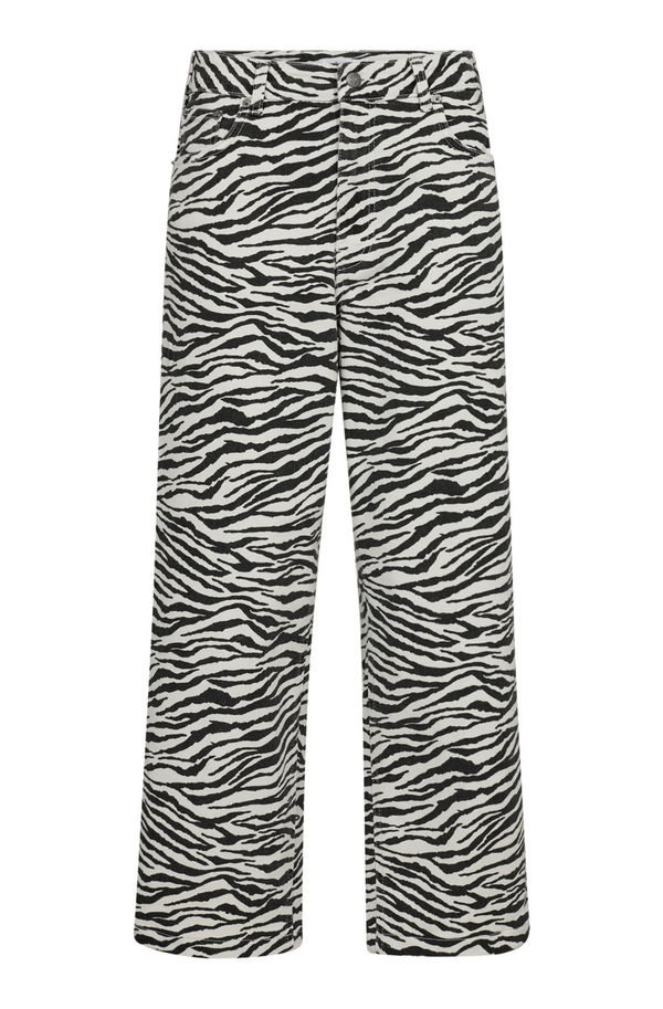 Zion Zebra Cropped Jean