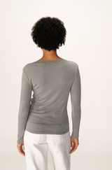 Pierrot Top Grey