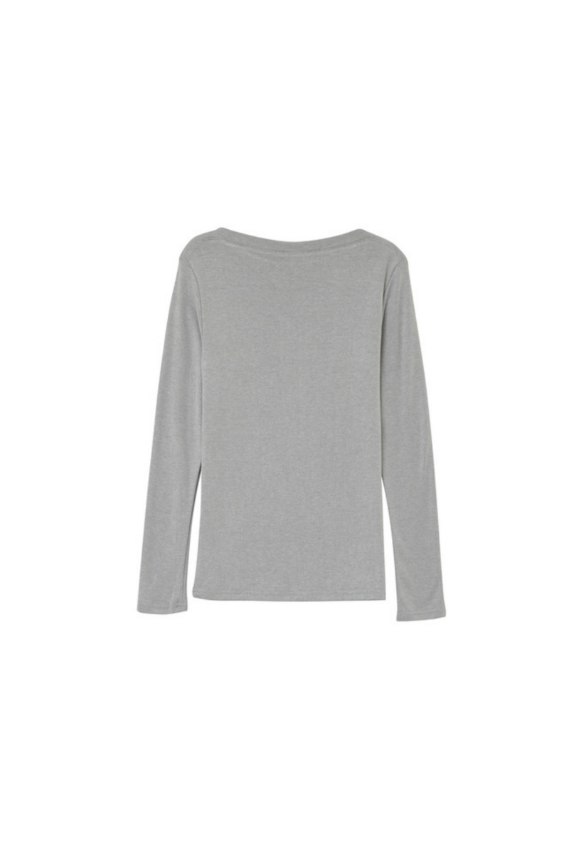 Pierrot Top Grey