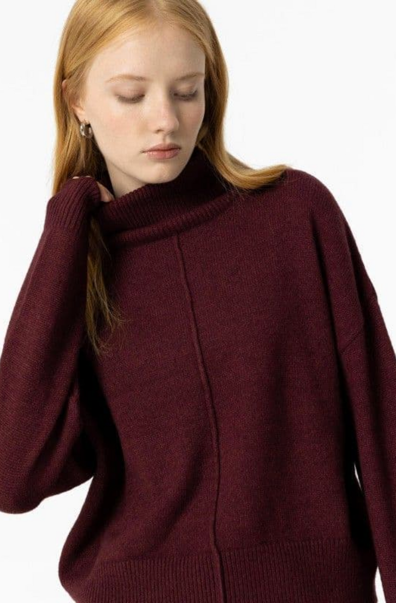 Polimnia Sweater Burgundy