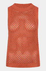 Papaya Knit Vest