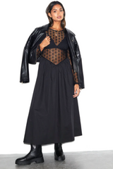 Black Lace Victoria Dress