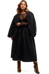 Black Lace Victoria Dress