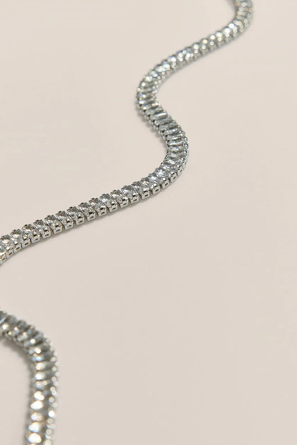 Rectangular Strass Necklace